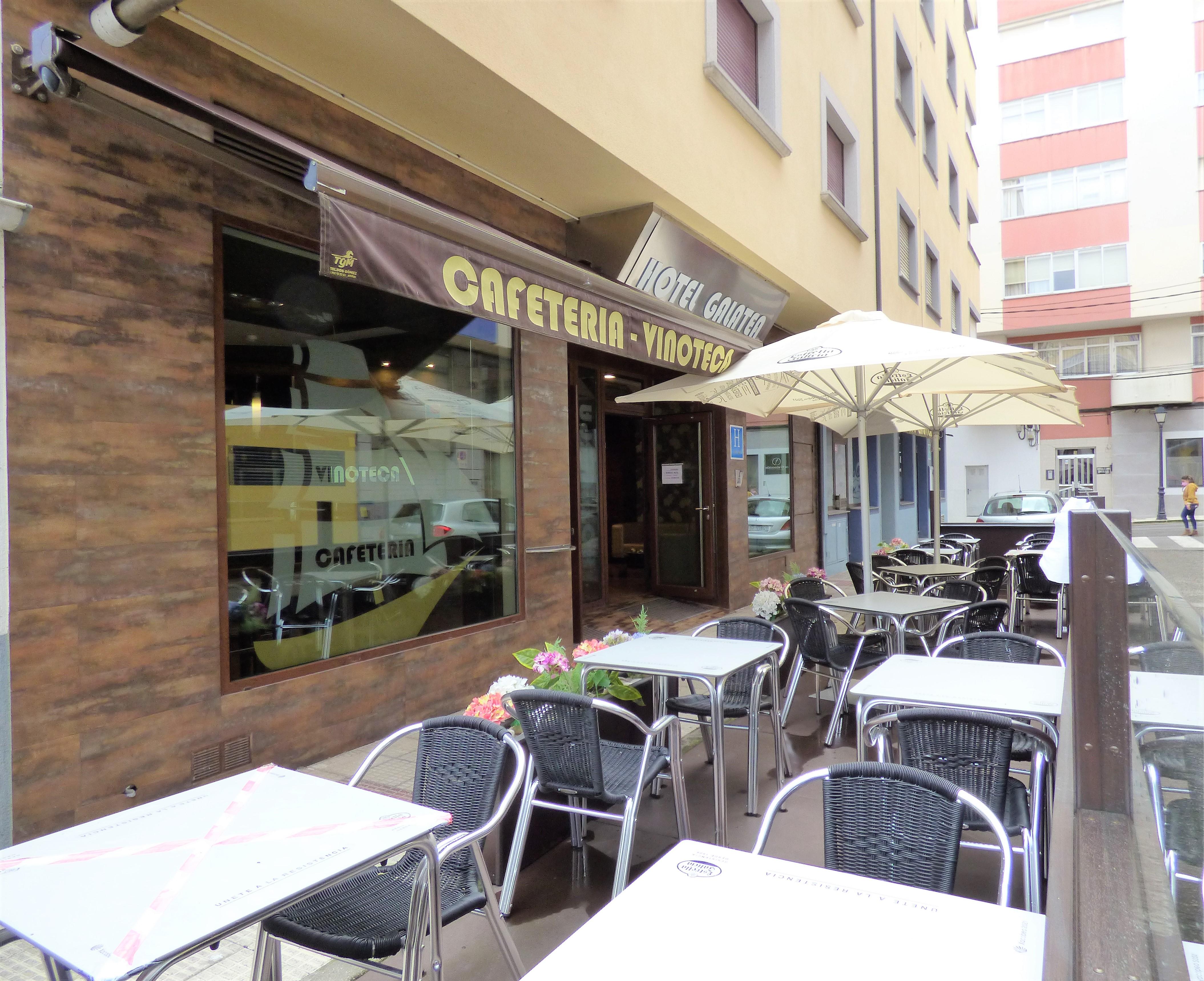 Hotel Spa Galatea Burela Екстер'єр фото